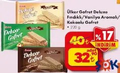 ÜLKER GOFRET DELUXE 220 G